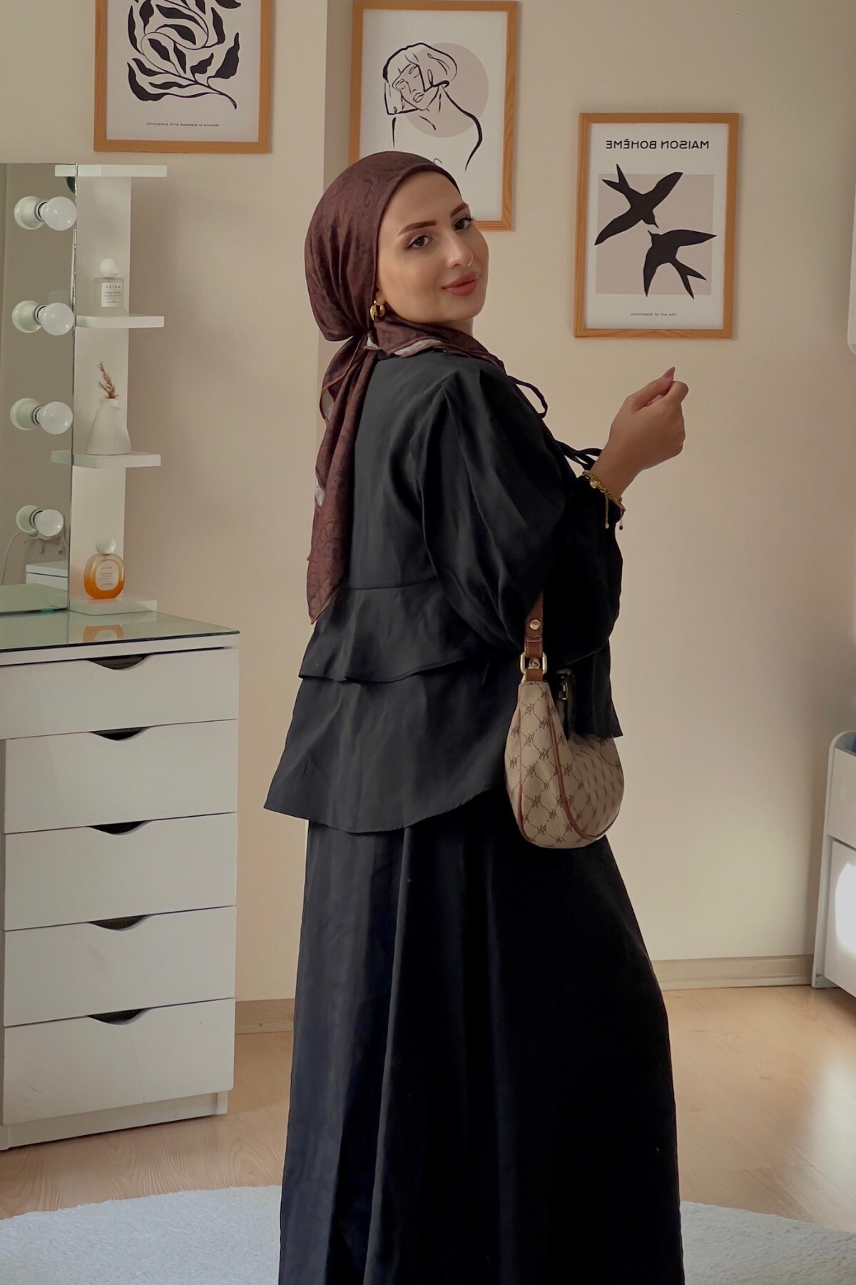 Kadın Elegance Etekli İkili Takım - 5