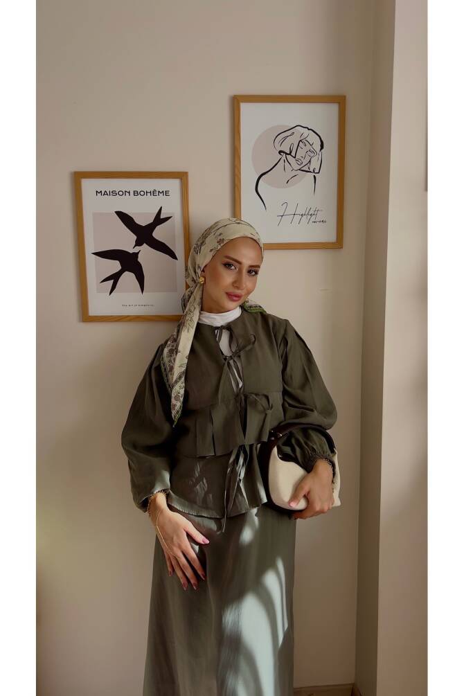 Kadın Elegance Etekli İkili Takım - 1