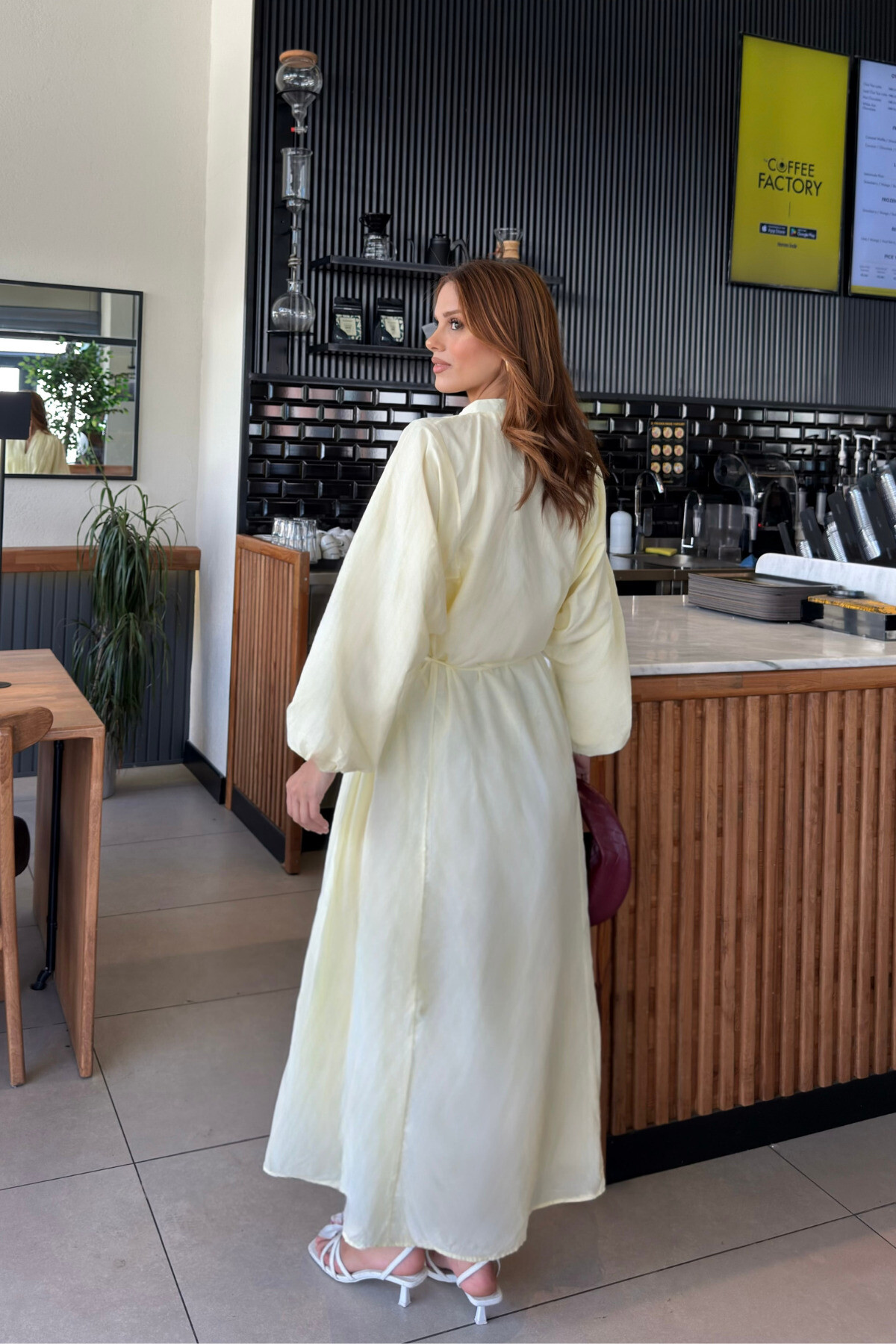 Lina Pliseli Yazlık Elbise - Doğal ve Zarif Yaz Stili - 14