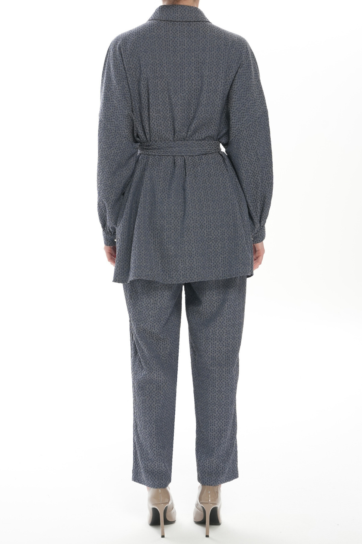 Lüks Detaylı Tesettür Takım – İncili Cep Detaylı, Kuşaklı, Şık ve Rahat - 3