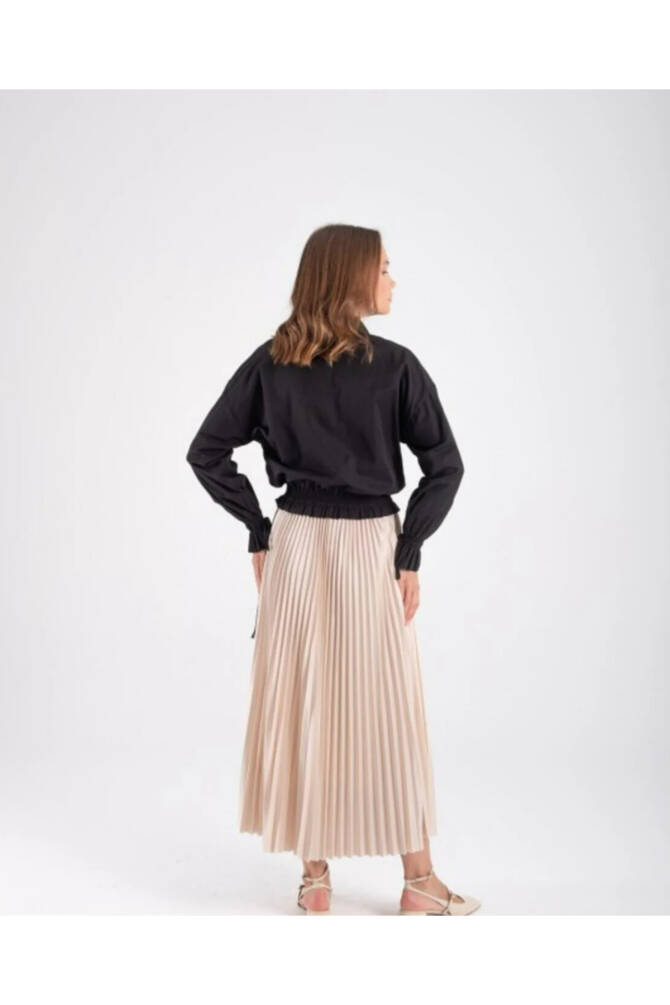 Zarif ve Şık Piliseli Midi Etek – Günlük ve Özel Gün Kombinleri İçin - 2